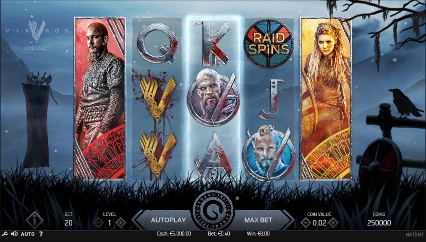 Игровой автомат Vikings в казино Jozz